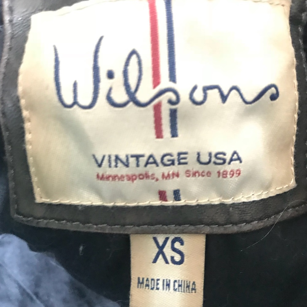Wilson’s Leather Vintage Genuine Leather Jacket - Picture 5 of 10
